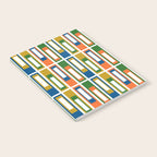 Mid Century Modern Geometric Abstract Lexington Ave Pattern Notebook Gallery Image 2