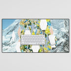 Mountain Flower Desk Mat Gallery Image 1