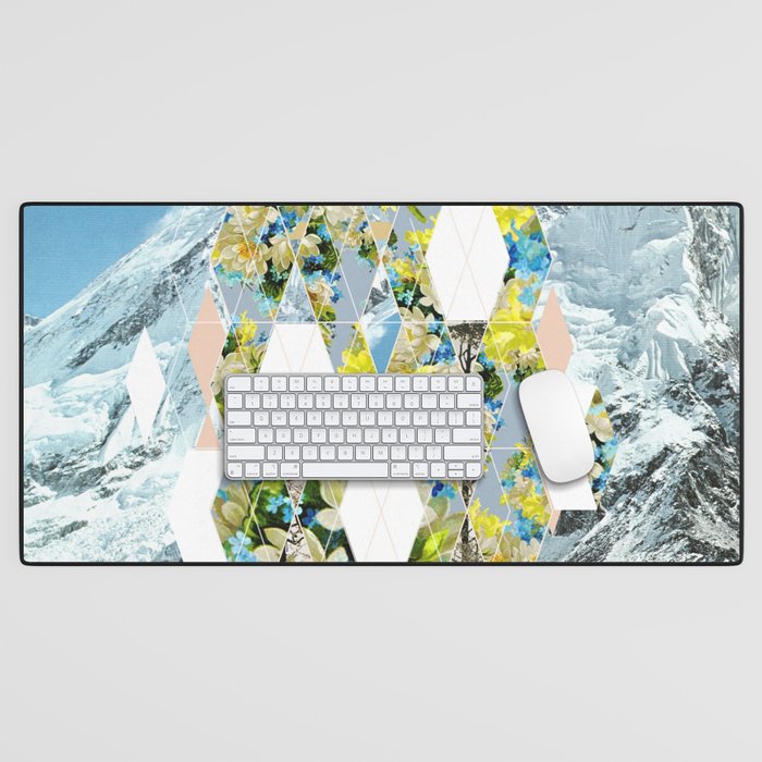 Mountain Flower Desk Mat Gallery Image 1