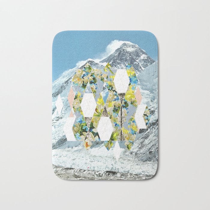 Mountain Flower Bath Mat Gallery Image 1