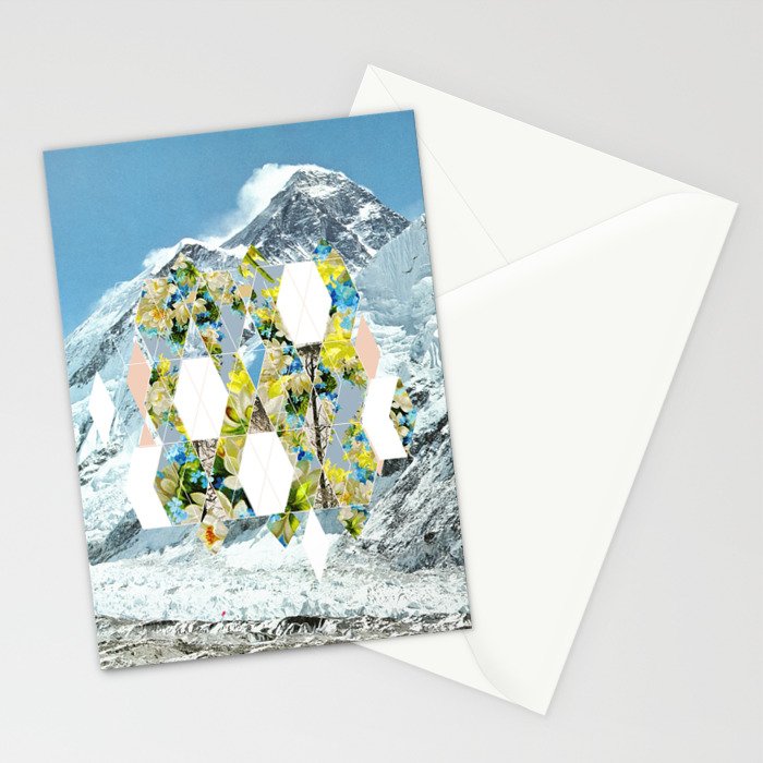Mountain Flower Stationery Card Gallery Image 2