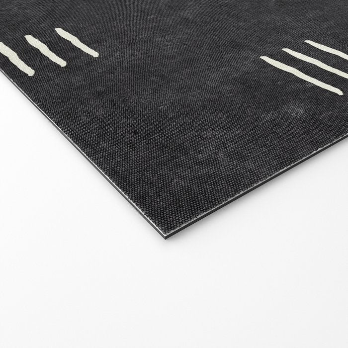 triple dash - onyx Welcome Mat Gallery Image 2