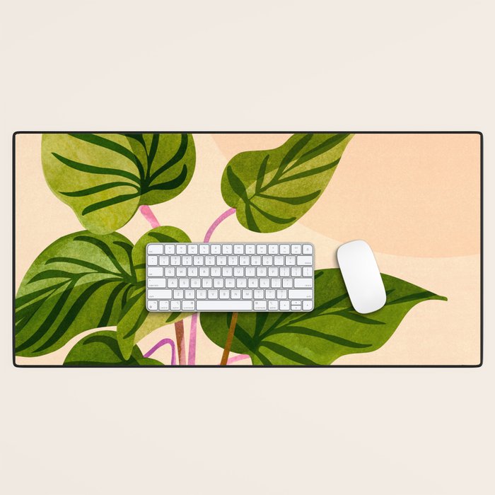 Thriving In The Sun - Cute Botanical Painting Desk Mat Gallery Image 1