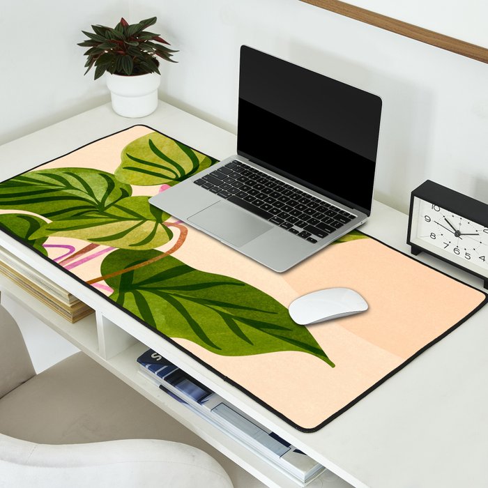 Thriving In The Sun - Cute Botanical Painting Desk Mat Gallery Image 2