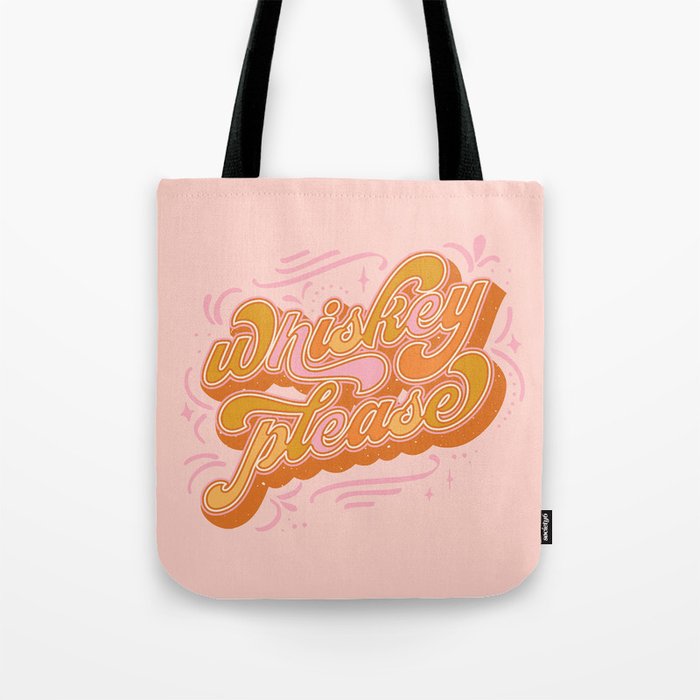 Whiskey Please Tote Bag Gallery Image 1