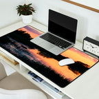 Perfect Pastel Spring Sunset Desk Mat Gallery Image 2