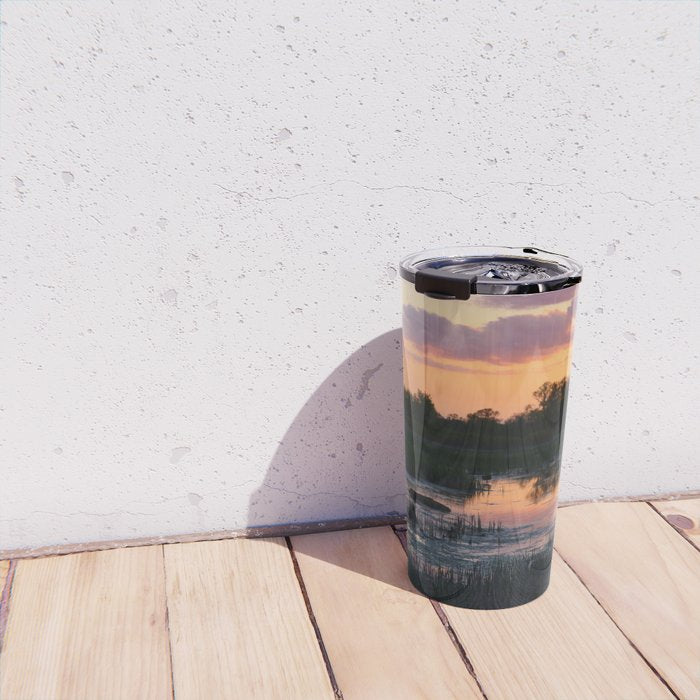 Perfect Pastel Spring Sunset Travel Mug Gallery Image 4