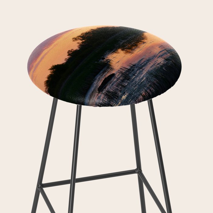 Perfect Pastel Spring Sunset Stool Gallery Image 2
