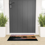 Perfect Pastel Spring Sunset Welcome Mat Gallery Image 3