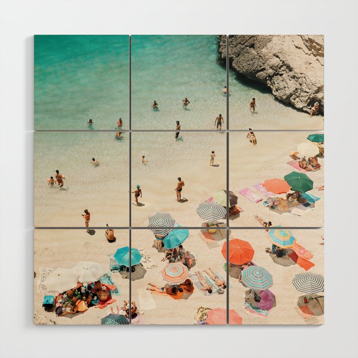 A Day At The Beach Wood Wall Art Gallery Image 1