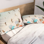 A Day At The Beach Pillow Sham Gallery Image 2