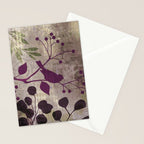 Whimsy Bird Garden Dreamy Mixed Media Art  Stationery Card Gallery Image 2