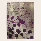 Whimsy Bird Garden Dreamy Mixed Media Art  Poster Gallery Image 4