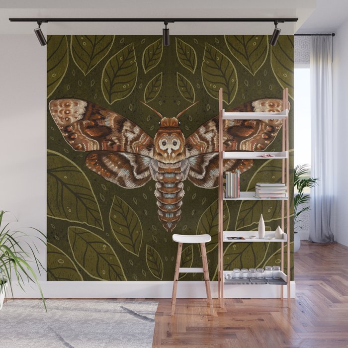 Deaths-Head Moth Wall Mural Gallery Image 1