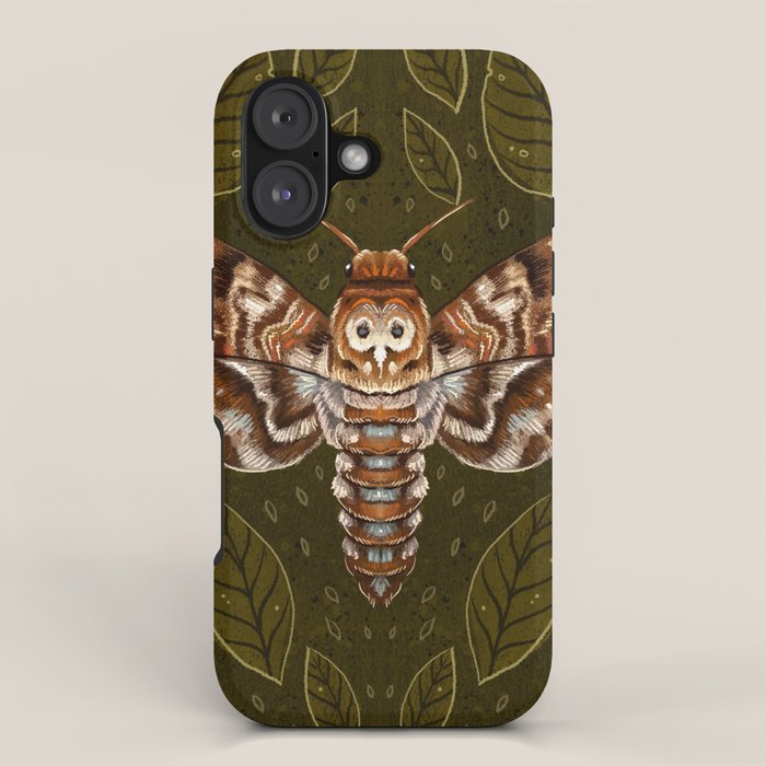 Deaths-Head Moth iPhone Case Gallery Image 1