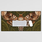 Deaths-Head Moth Desk Mat Gallery Image 1