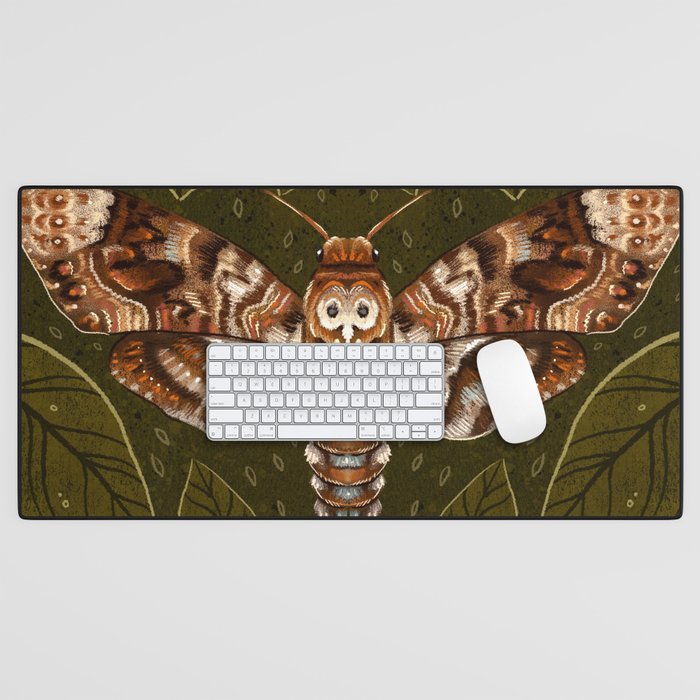 Deaths-Head Moth Desk Mat Gallery Image 1