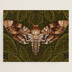 Deaths-Head Moth Jigsaw Puzzle Gallery Image 1