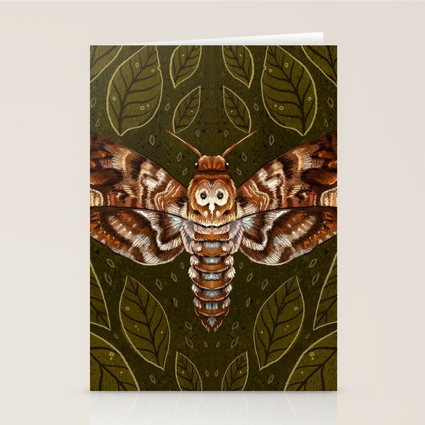 Deaths-Head Moth Stationery Card Gallery Image 2