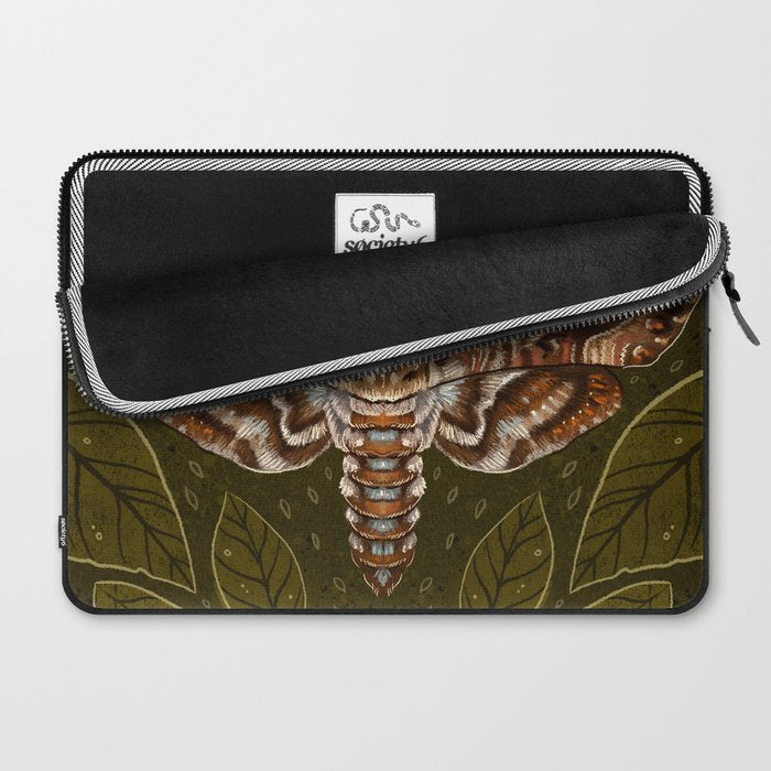 Deaths-Head Moth Laptop Sleeve Gallery Image 2