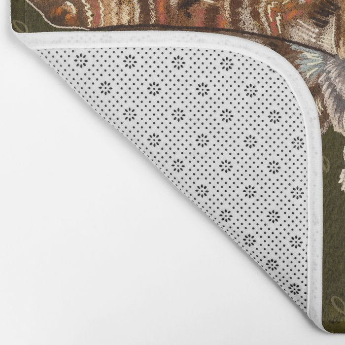 Deaths-Head Moth Bath Mat Gallery Image 2