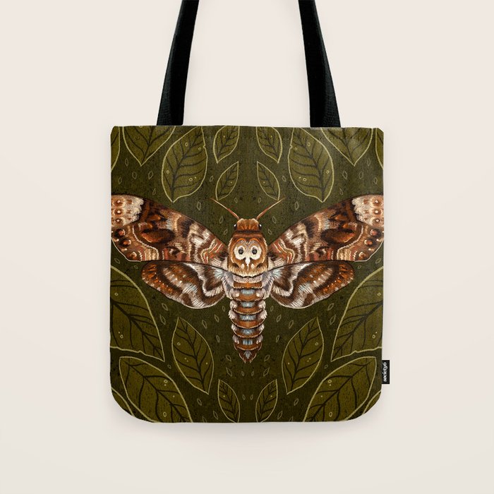 Deaths-Head Moth Tote Bag Gallery Image 1