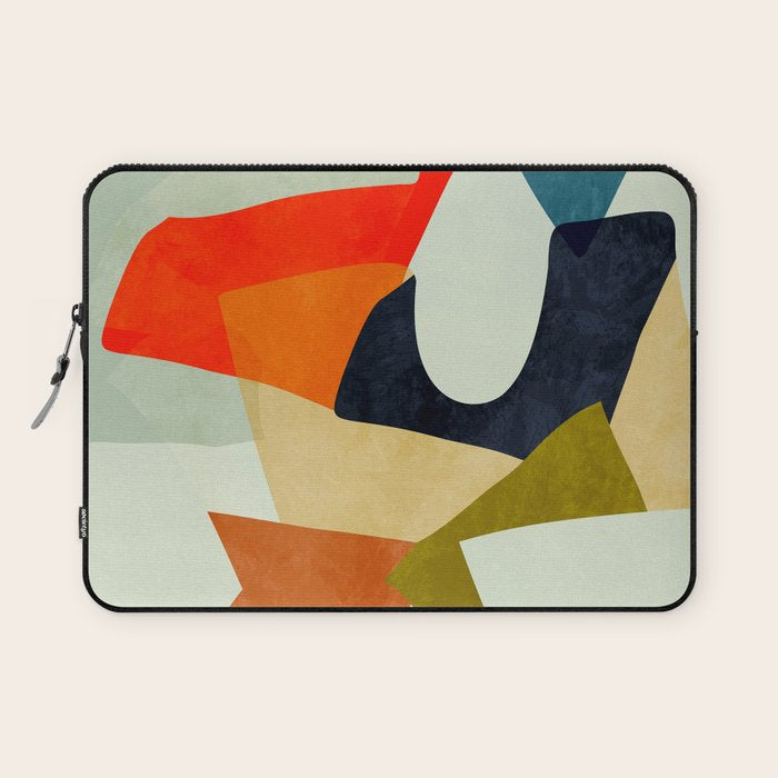 bric a brac mid century II Laptop Sleeve Gallery Image 1
