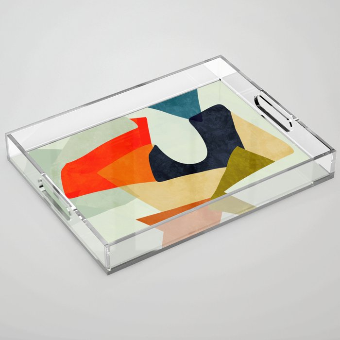 bric a brac mid century II Acrylic Tray Gallery Image 1