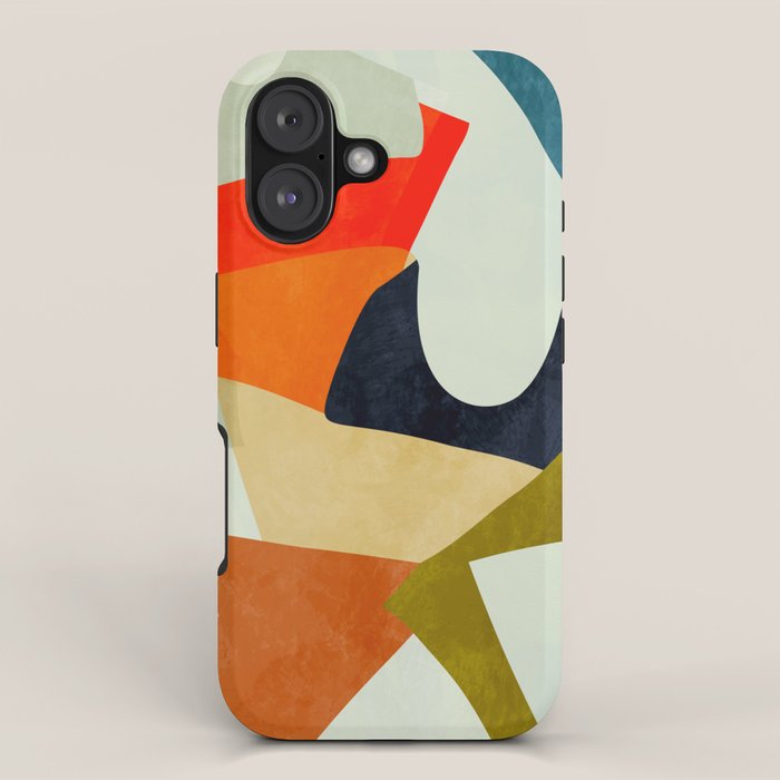 bric a brac mid century II iPhone Case Gallery Image 1