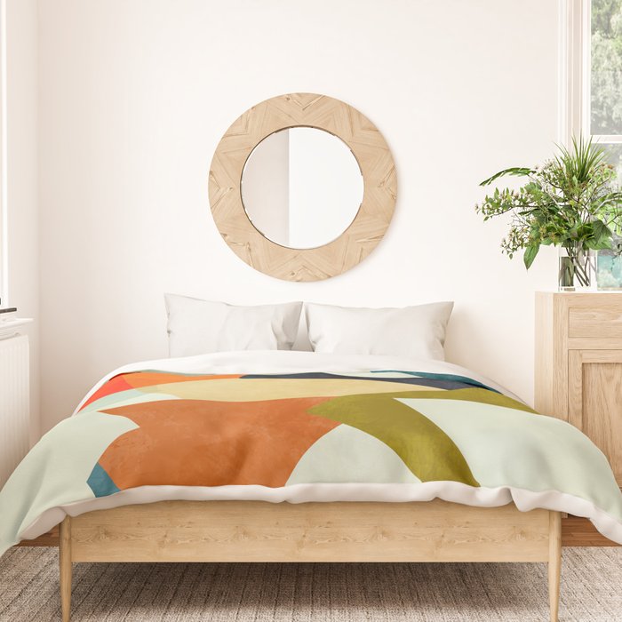 bric a brac mid century II Duvet Cover Gallery Image 3