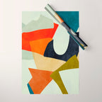 bric a brac mid century II Wrapping Paper Gallery Image 1