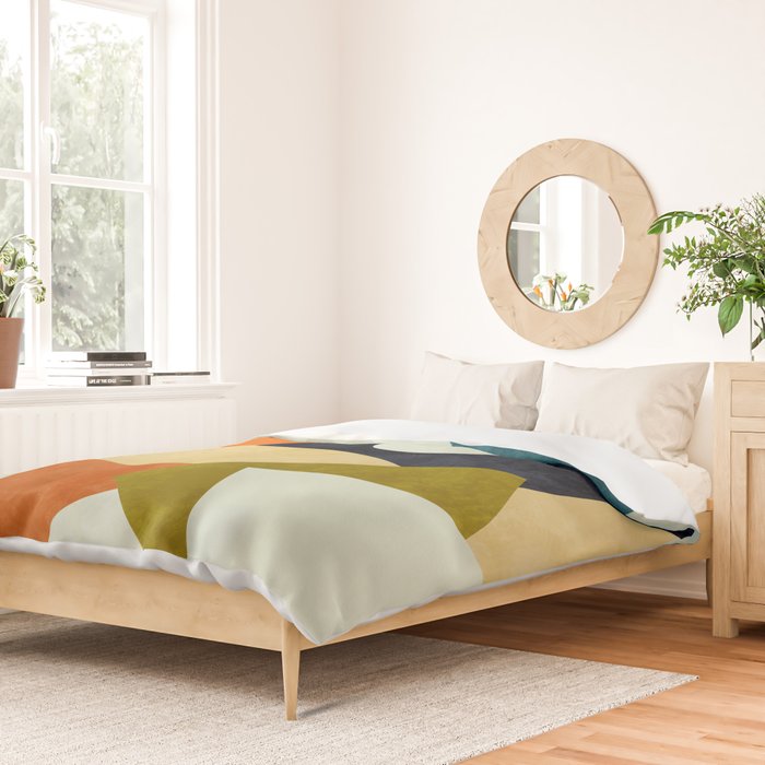 bric a brac mid century II Duvet Cover Gallery Image 2