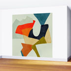 bric a brac mid century II Wall Mural Gallery Image 2