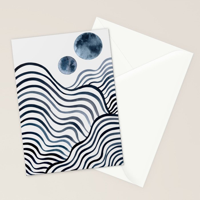Many Moons Ago Stationery Card Gallery Image 2