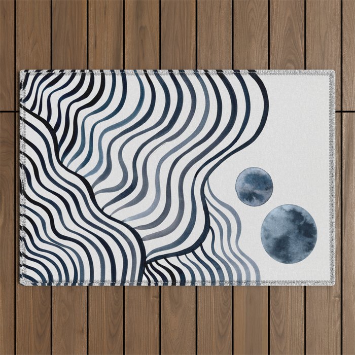 Many Moons Ago Outdoor Rug Gallery Image 1