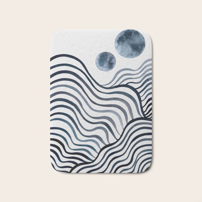 Many Moons Ago Bath Mat Gallery Image 1