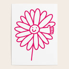 Flower Thumbs Up Poster Gallery Image 4