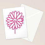 Flower Thumbs Up Stationery Card Gallery Image 2