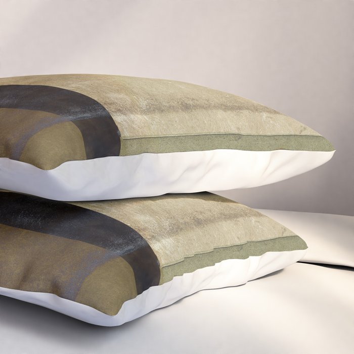 Natural Abstract Pillow Sham Gallery Image 3