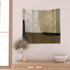 Natural Abstract Wall Tapestry Gallery Image 2