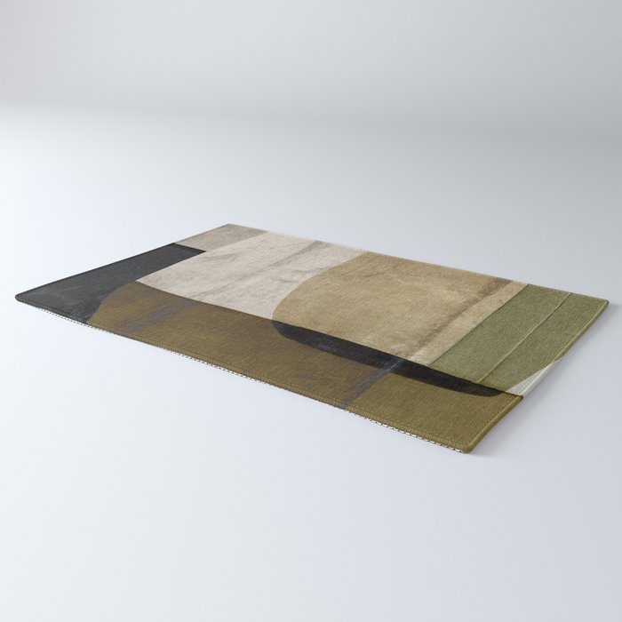 Natural Abstract Rug Gallery Image 3