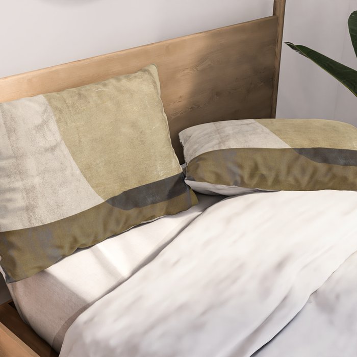 Natural Abstract Pillow Sham Gallery Image 2