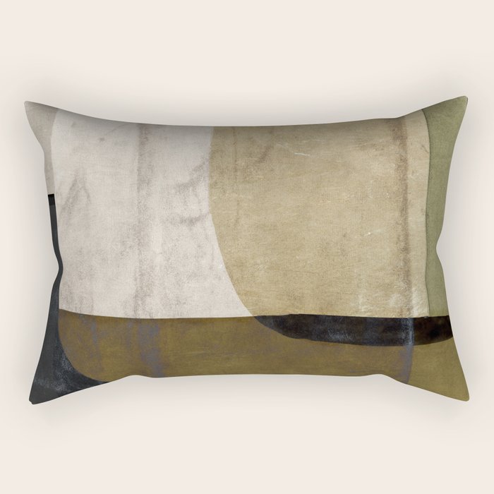 Natural Abstract Rectangular Pillow Gallery Image 1