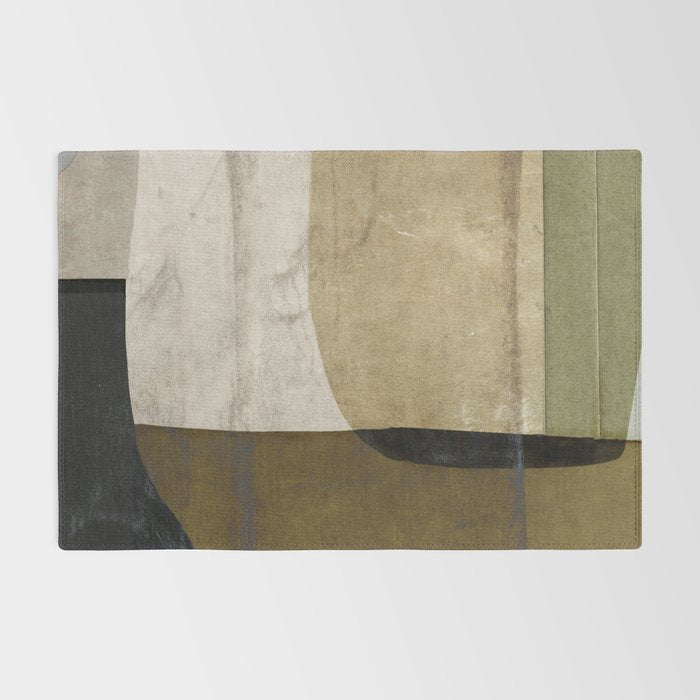 Natural Abstract Rug Gallery Image 2