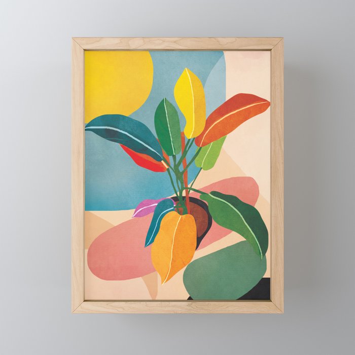 Colorful Branching Out 38 Mini Art Print Gallery Image 1