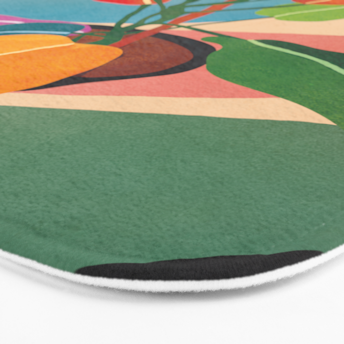 Colorful Branching Out 38 Bath Mat Gallery Image 3