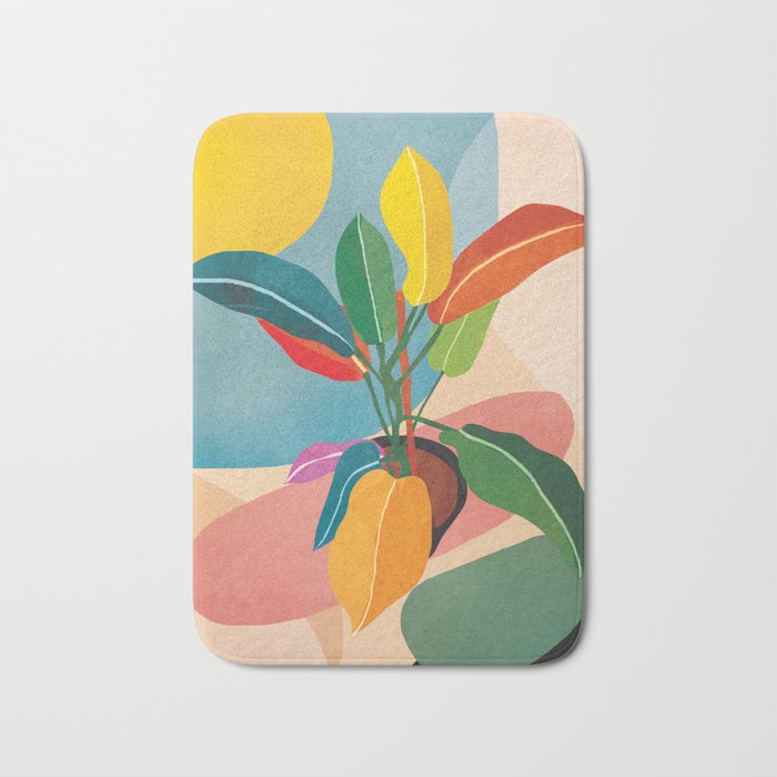 Colorful Branching Out 38 Bath Mat Gallery Image 1