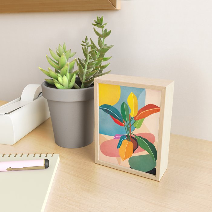 Colorful Branching Out 38 Mini Art Print Gallery Image 2
