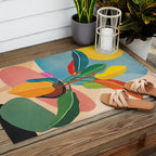 Colorful Branching Out 38 Outdoor Rug Gallery Image 2