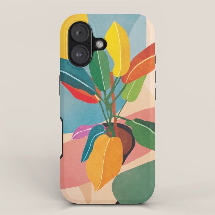 Colorful Branching Out 38 iPhone Case Gallery Image 1